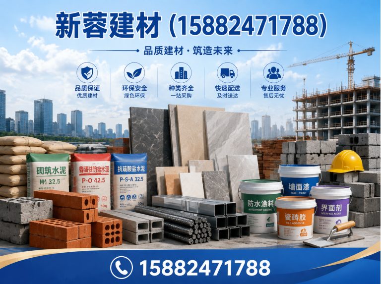 邛崃市市政工程建材展示图