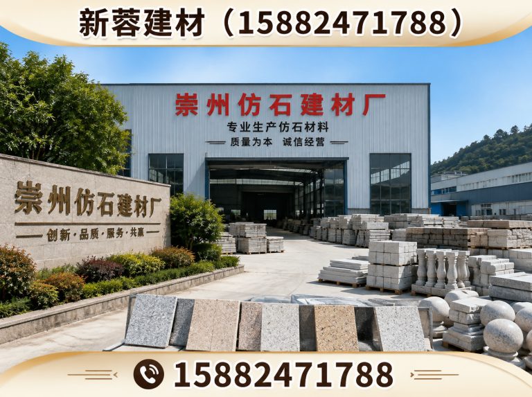 邛崃市崇州仿石建材厂展示图